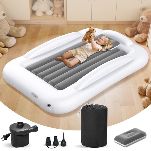 Inflatable travel bed - bed,